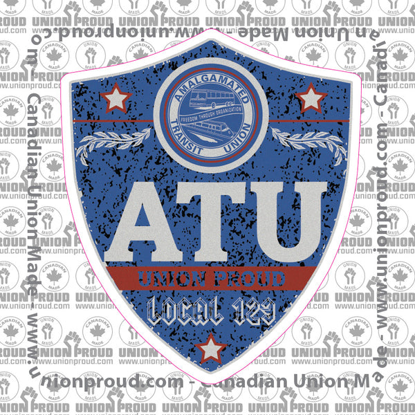 Atu Blue Badge Decal