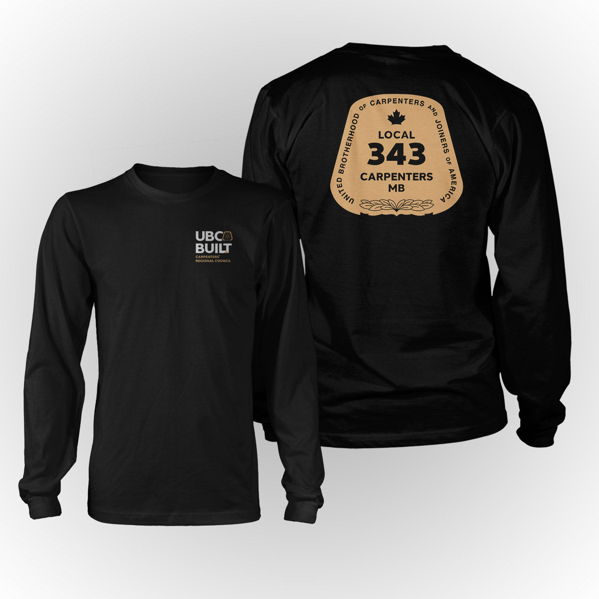 Carpenters 343 - Basic Badge Logo Apparel