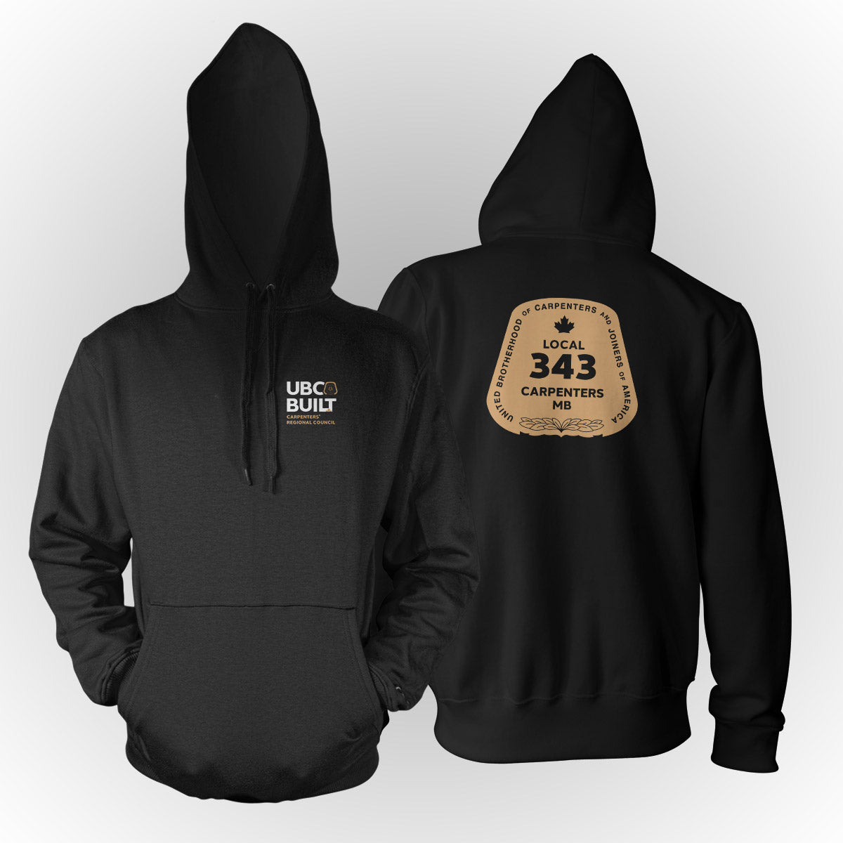 Carpenters 343 - Basic Badge Logo Apparel