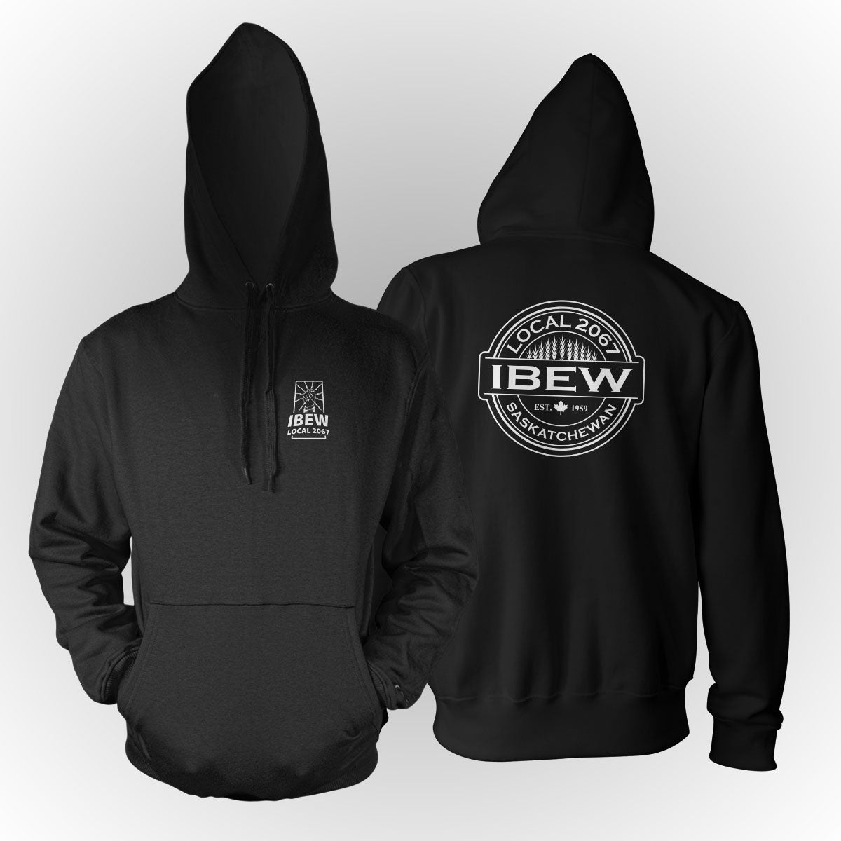 Personalized IBEW 2067 - Wheat Stamp Apparel