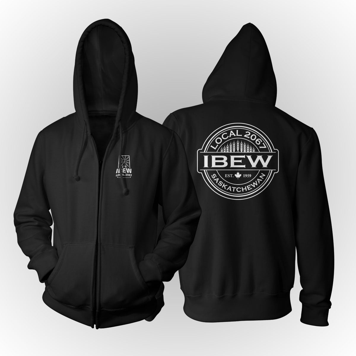 Personalized IBEW 2067 - Wheat Stamp Apparel