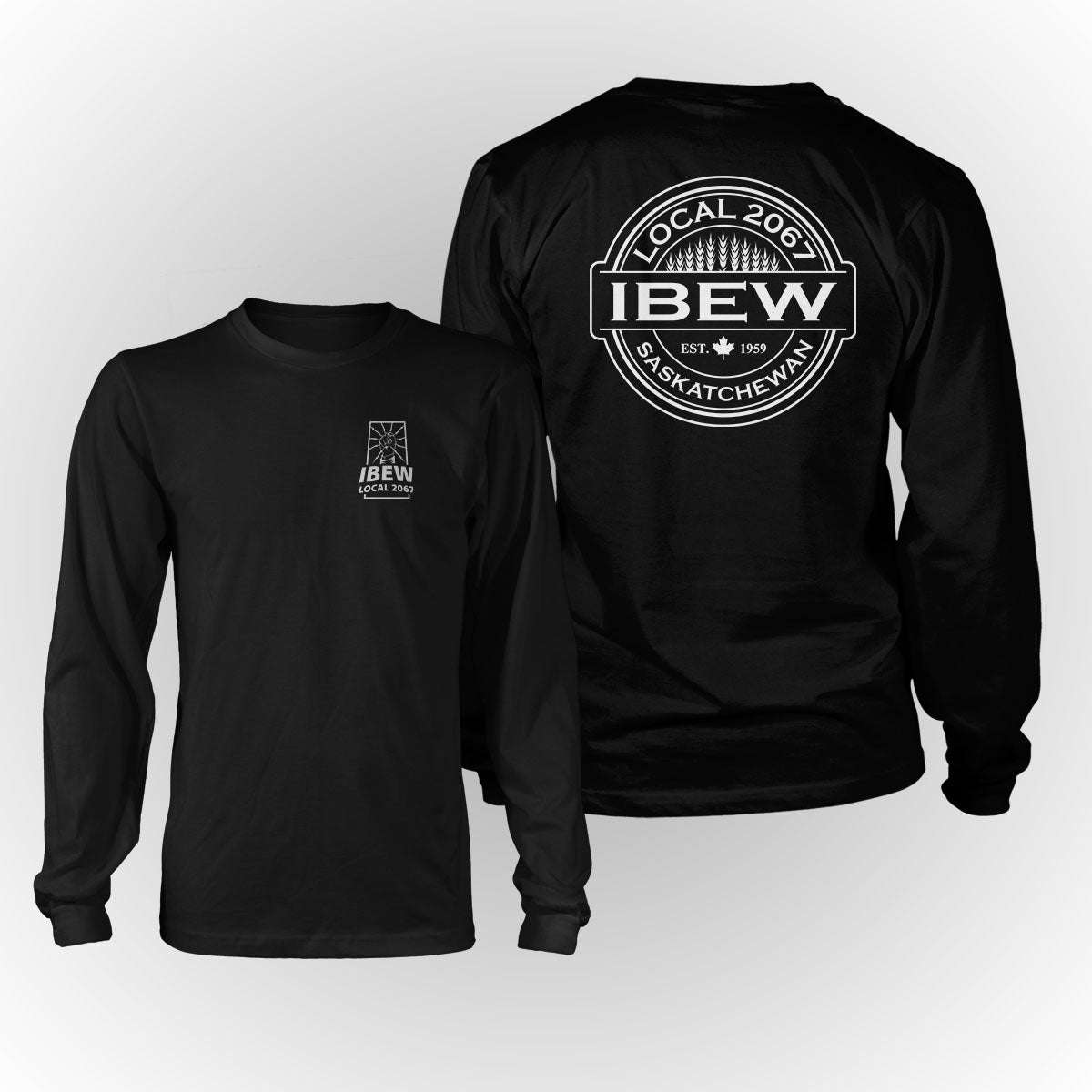 Personalized IBEW 2067 - Wheat Stamp Apparel