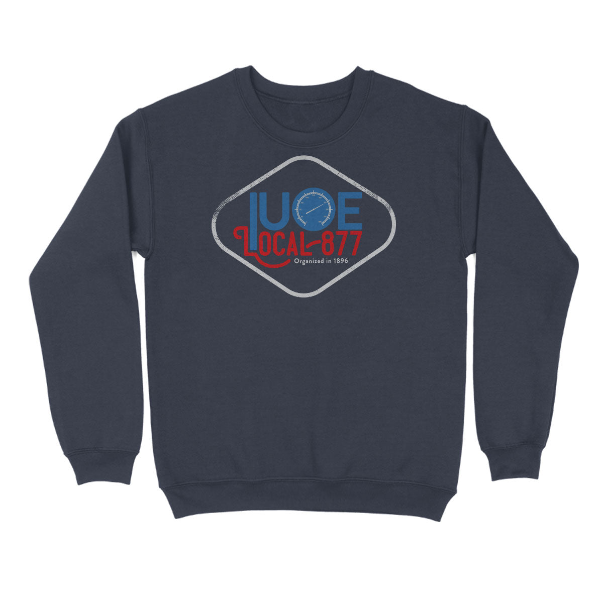 Round Diamond IUOE 877 Apparel - Navy