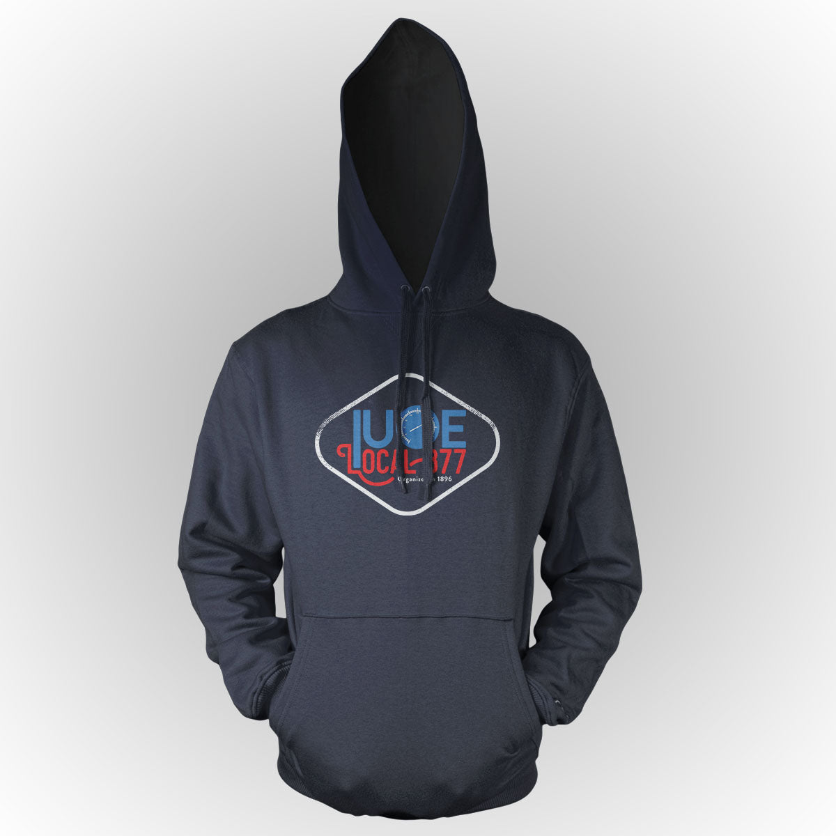 Round Diamond IUOE 877 Apparel - Navy