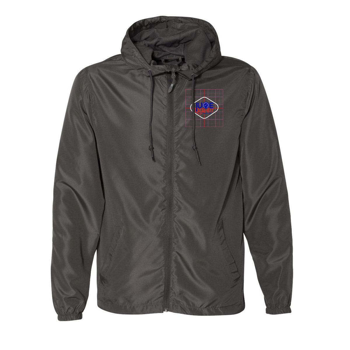 Windbreaker Full-Zip - Round Diamond Logo - IUOE 877