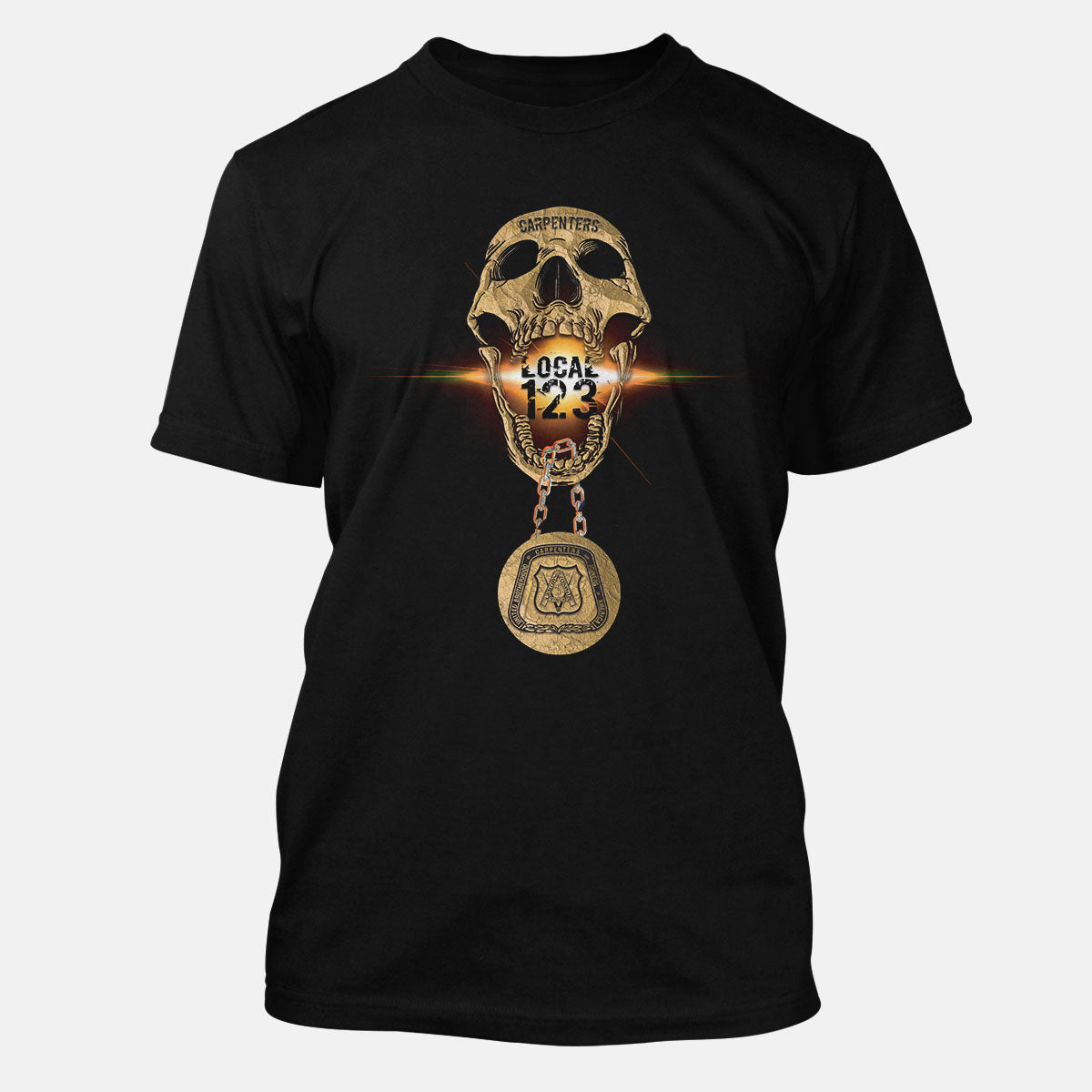 Carpenters Skull Medallion Apparel