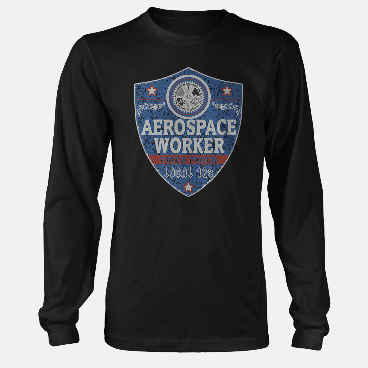 IAM Aerospace Worker Blue Badge Apparel