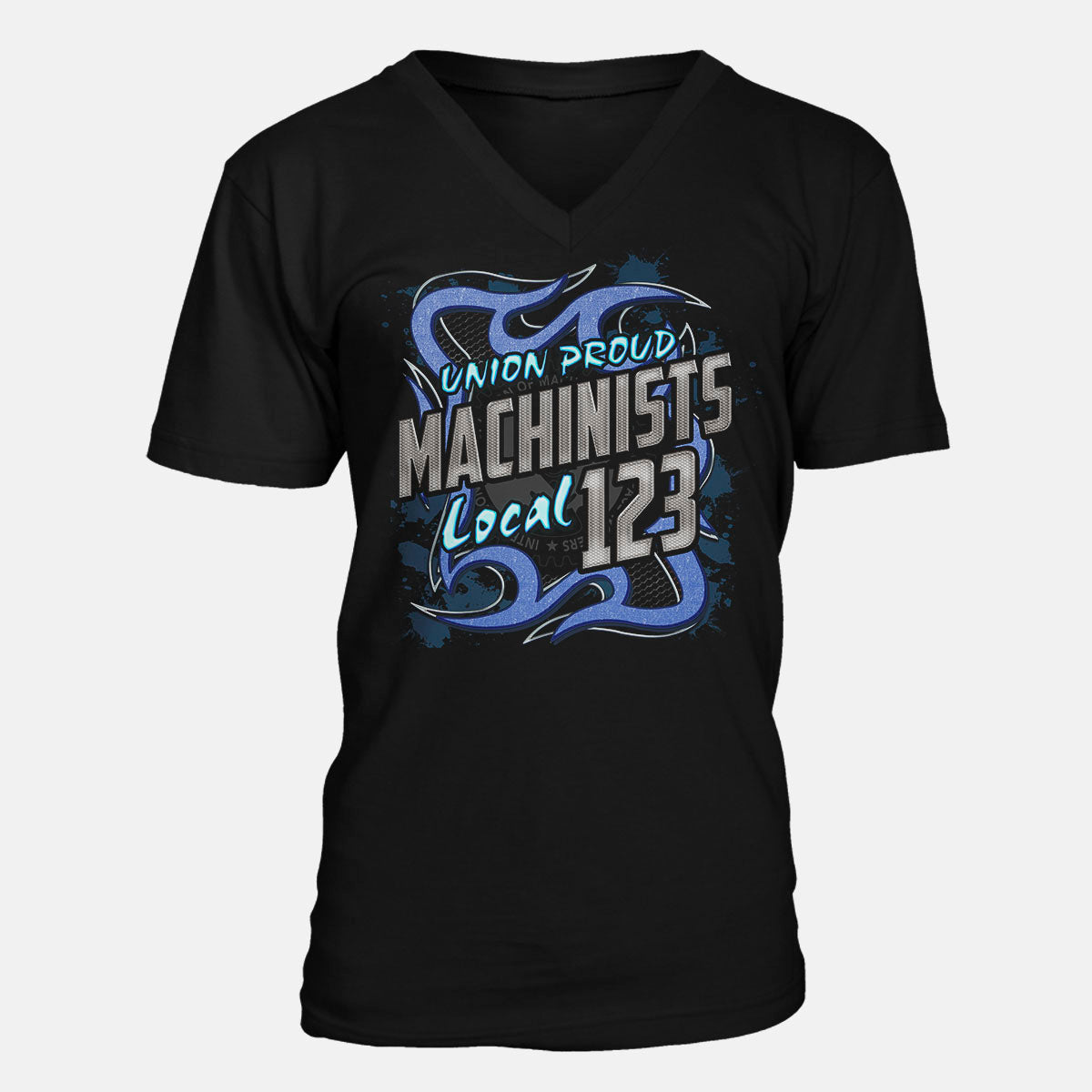 Machinist Blue Metal Apparel