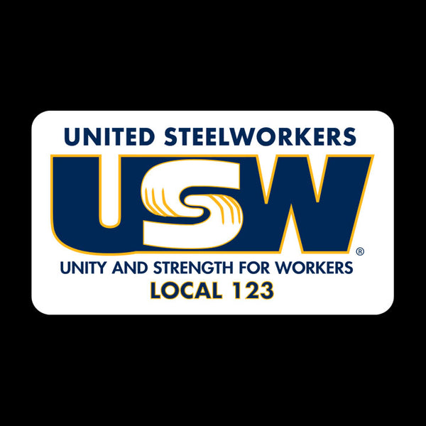 USW Basic Logo Union Decal – unionproud.com